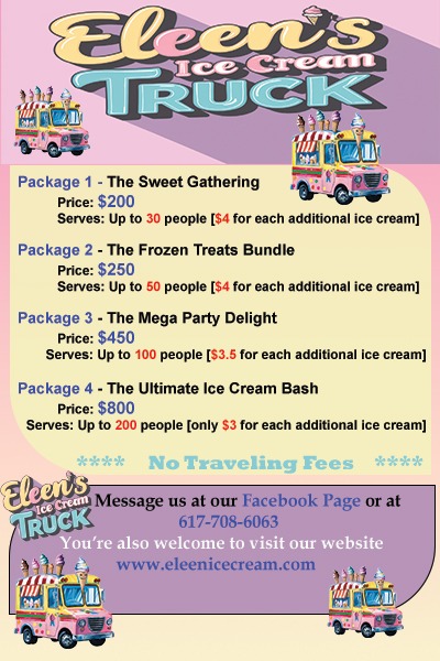 ice cream truck rental offers