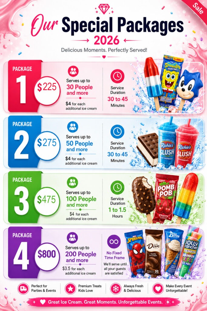 ice cream truck special offers